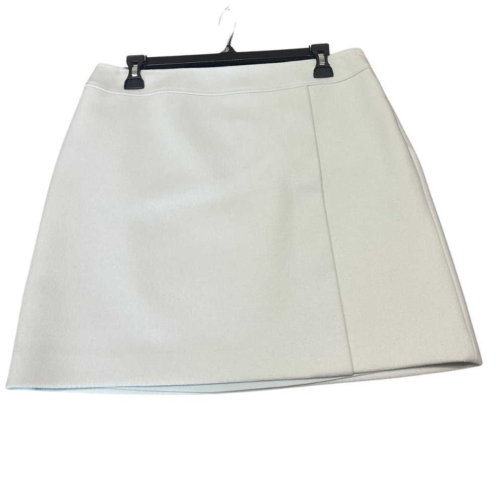 White house black market PETITE Classic light blue A-Line Mini Skirt - Women